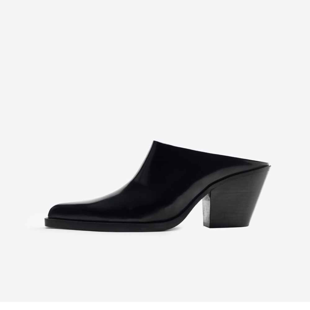 Cowboy Leather Mules